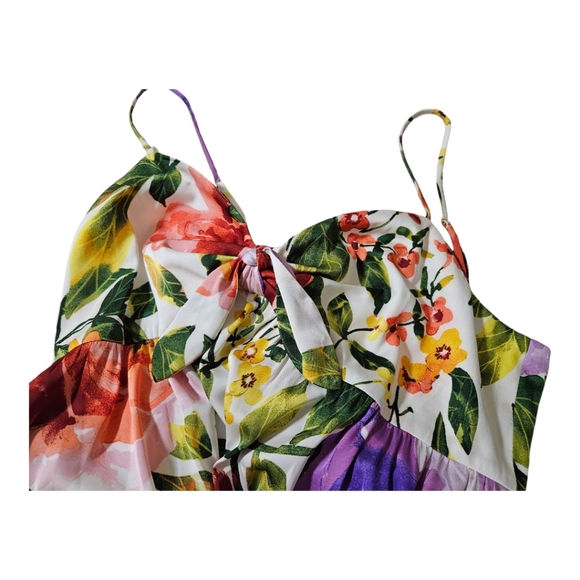 London Times floral sleeveless maxi dress size 10 - Picture 6 of 13